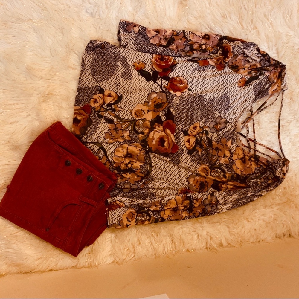 Super soft oversized day trip top